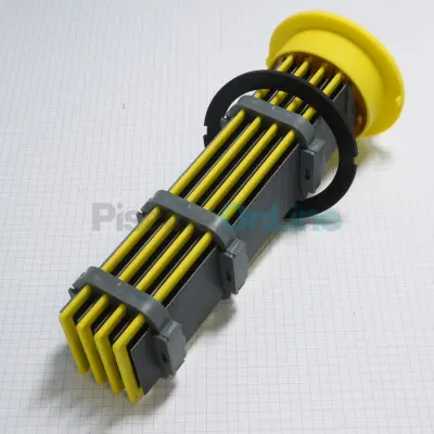 Cellule Électrode 9 plaques Jaune pour SEL PURE, DUAL PURE 100m3 (54055)