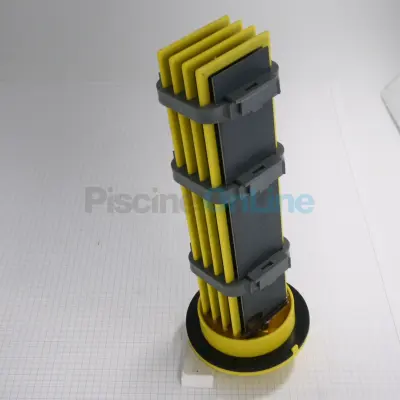 Cellule Électrode 9 plaques Jaune pour SEL PURE, DUAL PURE 100m3 (54055)