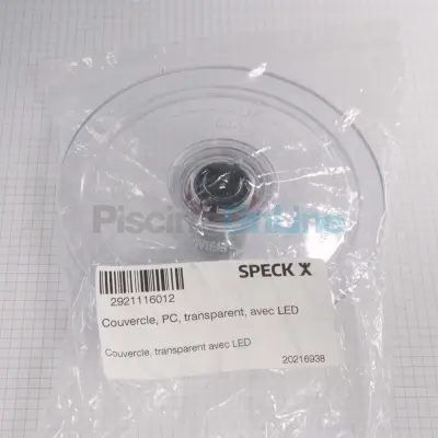 Couvercle transparent avec LED pour pompes BADU (2921.116.012)