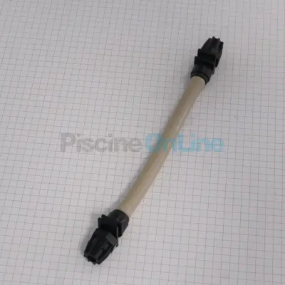 Tube santoprène L 180mm. diamètre Ø10mm avec raccords pour pompes doseuses Microdos (RR.005.003)