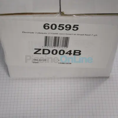 Cellule Électrode 3 plaques (115x66 mm) pour électrolyseurs Smart et Smart Next 7 g/h (SMART-30) (60595)