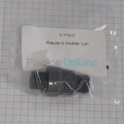 Raccord double 1/4" pour pompe doseuse / régulateur Bayrol (B-173907)