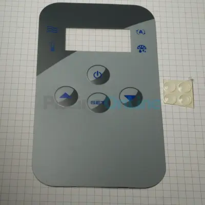 Lexan de panneau de contrôle pour pompe à chaleur Zodiac POWERFORCE (WTC03967)