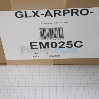 Face avant avec panneau de commandes pour électrolyseur Hayward Aquarite Pro (GLX-ARPRO-MEM-E)