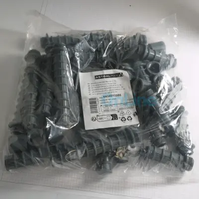 Ensemble crépines 3/4" L.160 mm + rallonges de crépines 3/4" L.100 mm + manchons 3/4" (x12) pour Filtres à sable diamètre 750 (4404010086)