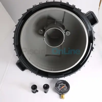 Couvercle + manomètre + purge pour filtres Zodiac CS100. CS150 (R0461901)