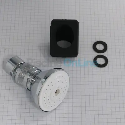 Pomme de douche Giordano + passe tube + joints (170567A)