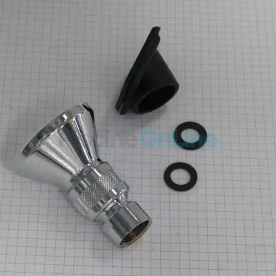 Pomme de douche Giordano + passe tube + joints (170567A)