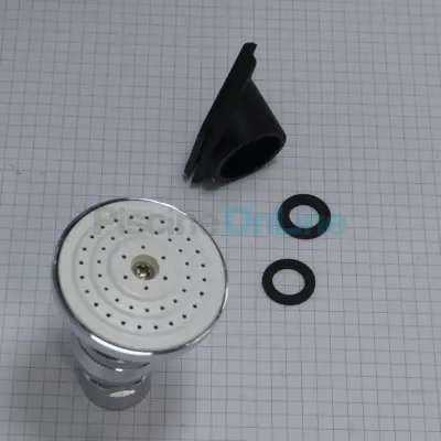 Pomme de douche Giordano + passe tube + joints (170567A)