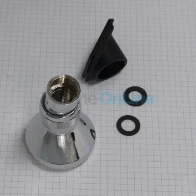 Pomme de douche Giordano + passe tube + joints (170567A)