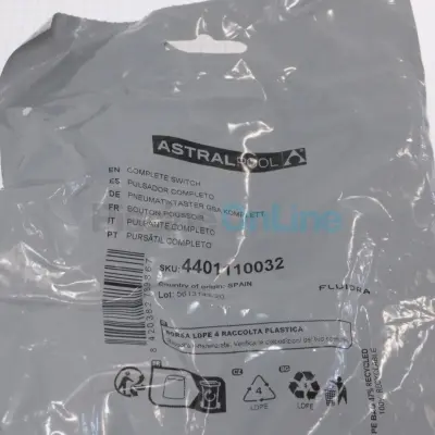 Bouton poussoir inox Mini (Astralpool) (4401110032)