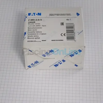 Disjoncteur triphasé 1,6-2,5A EATON (DJ2.5T)