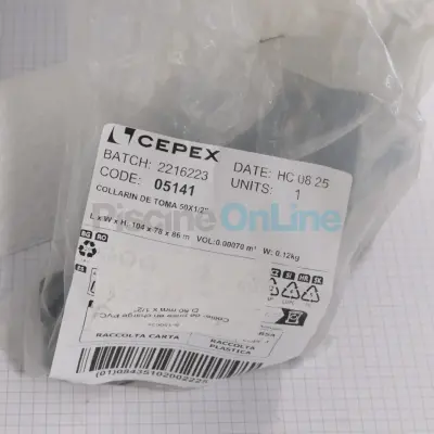 Collier de prise en charge Cepex 50-1/2" (05141)