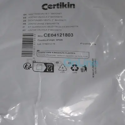 Kit joints étoile pour Vanne Top et Side 2'' Midas - Certikin (CE04121803)