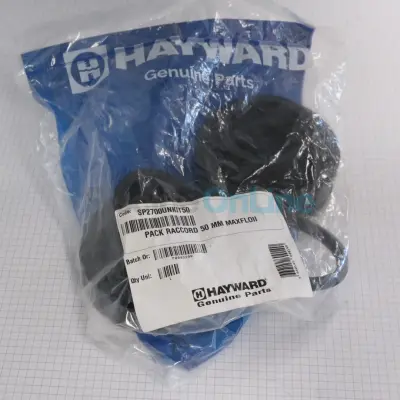 Kit raccord union 50mm (x2) pour pompes Hayward Max Flo 2 et XL (SP2700UNKIT50)