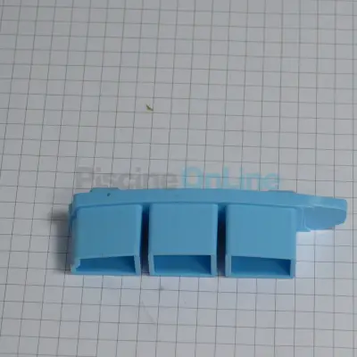 Bouchon Bleu avec butée à coller - Gauche - pour tablier de volet ECA (061563)