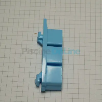 Bouchon Bleu avec butée à coller - Gauche - pour tablier de volet ECA (061563)