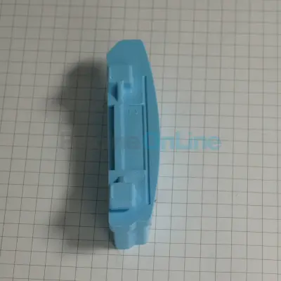 Bouchon Bleu avec butée à coller - Gauche - pour tablier de volet ECA (061563)