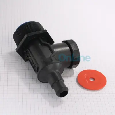 Prise rapide de paroi pour robot Polaris 480Pro / 380 / 280 Black Max - noir, sans filtre (W7230341)