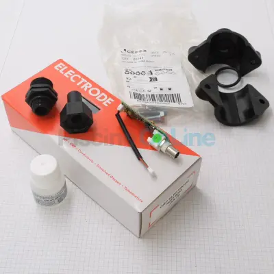 Kit ORP sonde + porte sonde + carte driver + solution tampon 470mV + collier de prise en charge Ø50  + tuyaux pour électrolyseur iSALT/IRRIPOOL (77214)