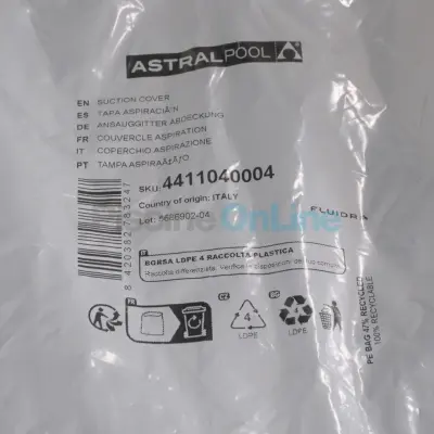 Skim-Vac (couvercle aspiration) pour skimmer de piscine Laghetto Playa (4411040004)