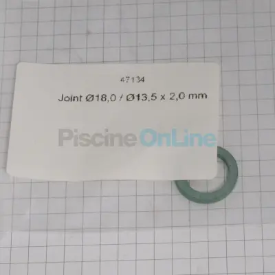Joint Øext 18mm / Øint 13,5mm / ep 2,0 mm pour nage à contre courant (47134)