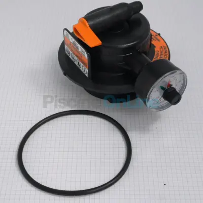 Tête de filtre Hayward Pro Grid / Swimclear complète avec purge et manomètre (DEX2420MAR2)