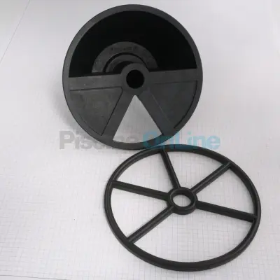 Boisseau pour vanne 2'' 5Pos. h 135 mm + joint étoile non collé (nouveau modèle) (4404120406)