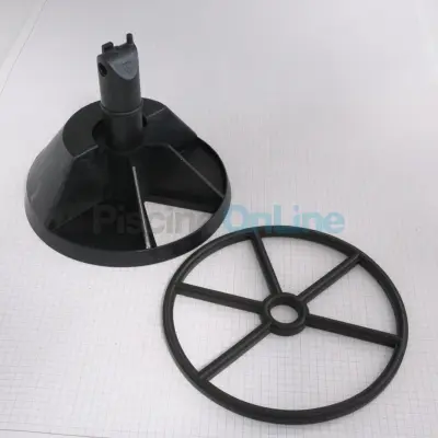 Boisseau pour vanne 2'' 5Pos. h 135 mm + joint étoile non collé (nouveau modèle) (4404120406)