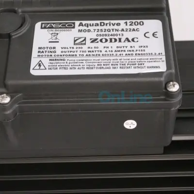 Moteur pour pompe FloPro FHP 100M – 750 W – Zodiac / Fluidra – réf. R0770603 (R0770603)