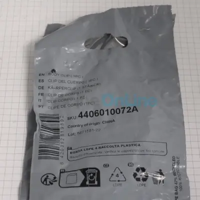 Clip de Corps pour robot Gré WET RUNNER (1 pc) (4406010072A)