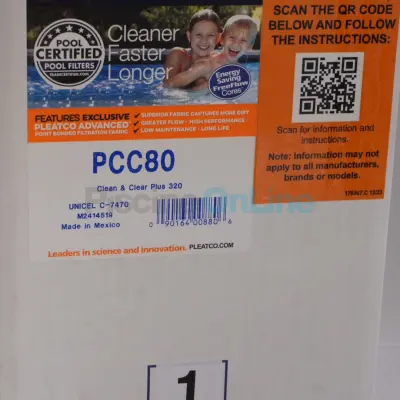 Cartouche Clean & Clear Plus 320 PENTAIR/PLEATCO (PCC80)