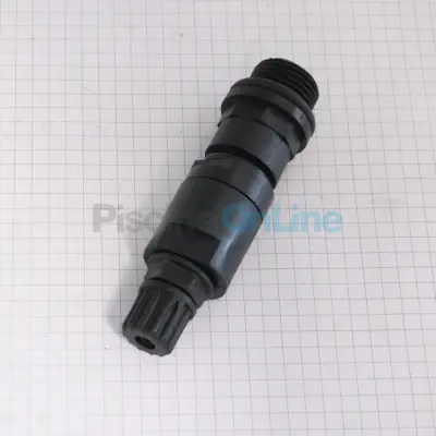 Vanne d’injection pH moins (clapet anti-retour) pH- 3/8" pour pompes, régulateurs, électrolyseurs (4408040068)