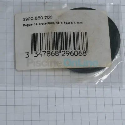 Bague de projection 45 x 12.2 x 4 mm pour pompes BADU / AQUA TIMER / AQUA MASTER (2920.850.700)