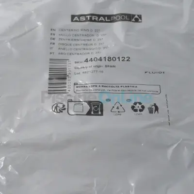 Anneau central Ø237 pour Filtre à sable Cantabric (4404180122)