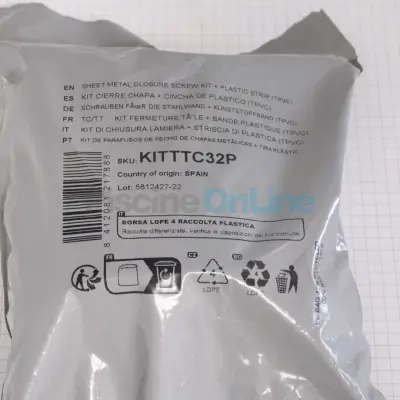 Kit visserie pour tôle (32 Pcs) + bande plastique (KITTTC32P)
