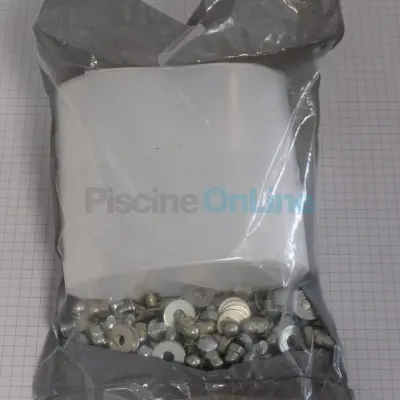 Kit visserie pour tôle (32 Pcs) + bande plastique (KITTTC32P)