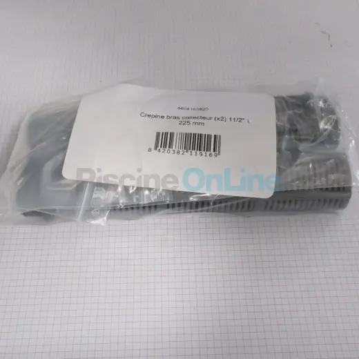Crépines de bras collecteur (kit de 2) 11/2" 225 mm pour filtre à sable (4404160820)