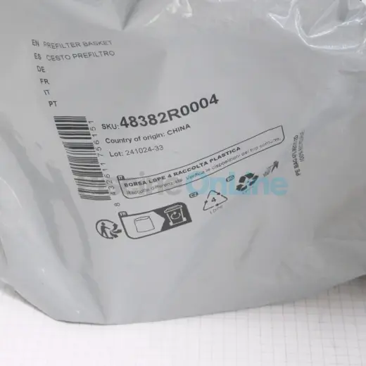 Panier de préfiltre pour pompes Bering 0.25 à 0.33 CV (48382R0004)