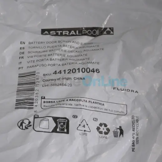 Vis porte batterie Aquamate (4412010046)