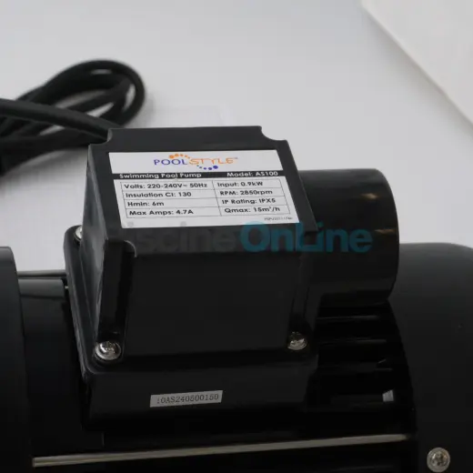 Pompe piscine Emaux/Poolstyle AS100 1CV - 15m³/h (PSL-100-0010)