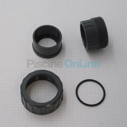 Raccord union PVC Ø50mm FxF PN16 à coller (40877G)