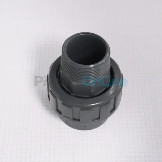 Raccord union Ø50 x 1-1/2  F à coller / Mâle à visser 3 pièces (PV51450)