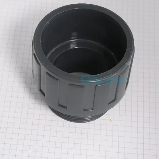 Raccord embout fileté Ø63 x 2" mâle à visser / femelle à coller - CEPEX 02107 (35323)