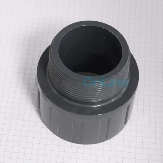 Raccord embout fileté Ø63 x 2" mâle à visser / femelle à coller - CEPEX 02107 (35323)
