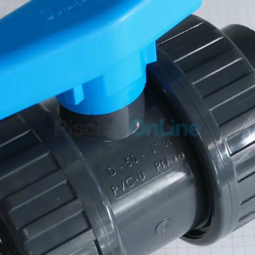 Vanne Ø50mm PVC PN16 à coller (SVAC50)
