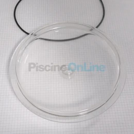 couvercle transparent filtre astral + joint 14m3/h (4404190303)