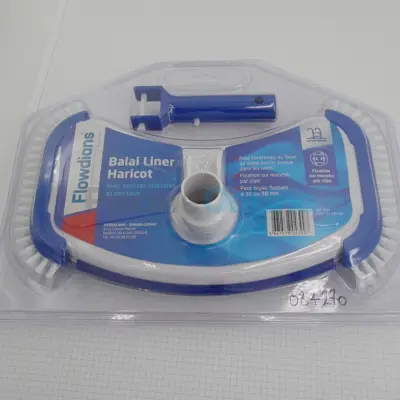 Balai brosse haricot avec brosses inférieures et latérales spécial piscines liner (43221043)