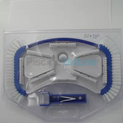 Balai brosse haricot avec brosses inférieures et latérales spécial piscines liner (43221043)