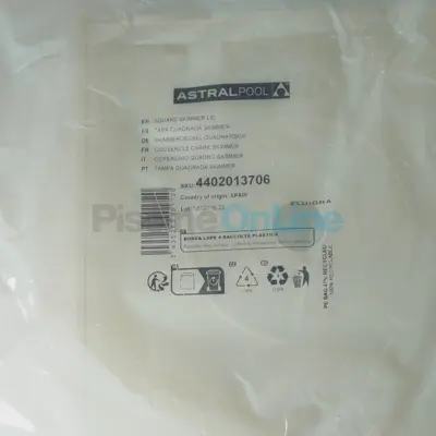 Couvercle carré pour Skimmer EASY LINE (blanc) (4402013706)